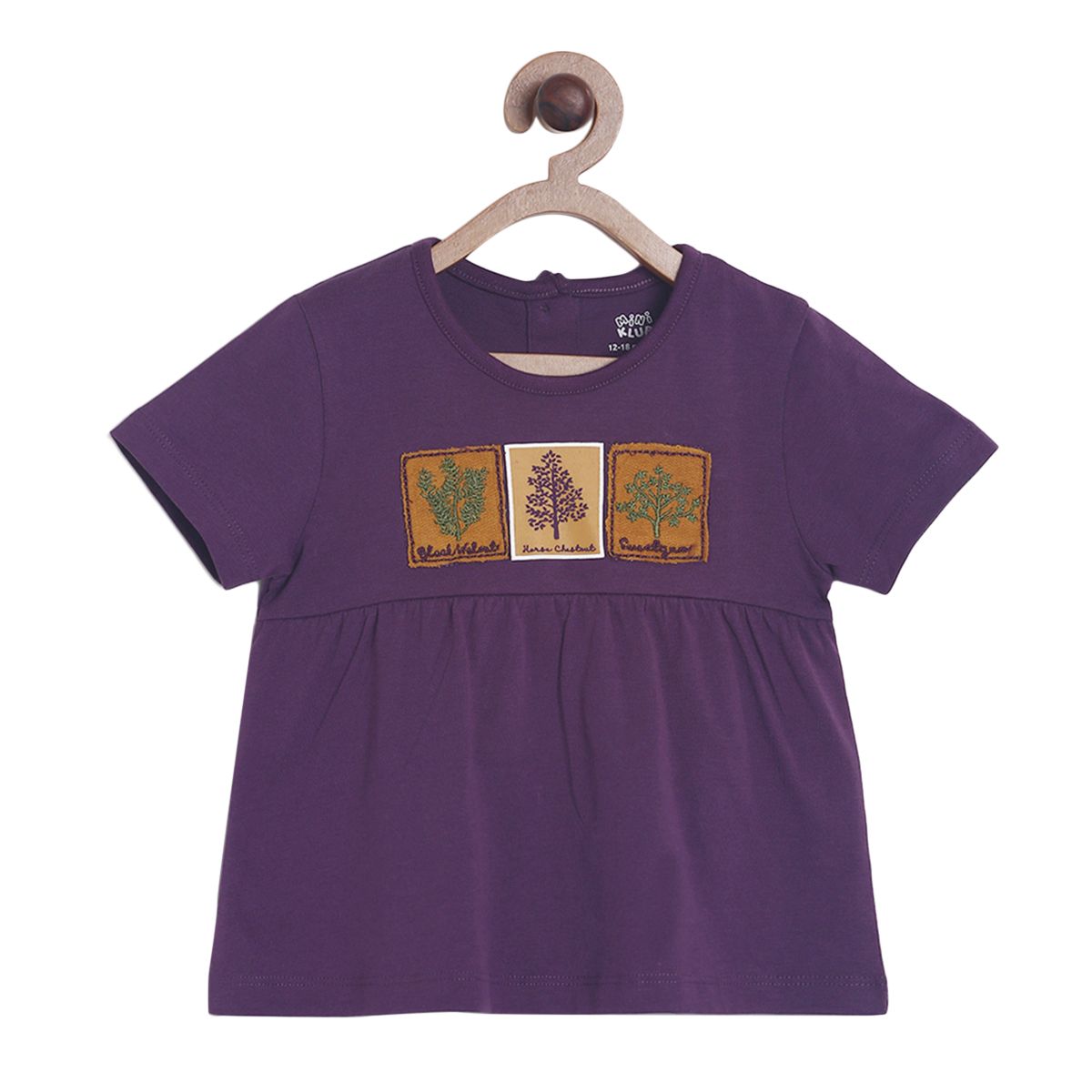 Purple Knit Top