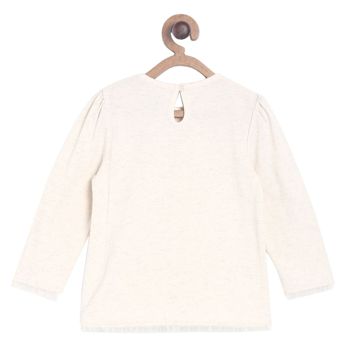 Pack of 1 knit top - white for 12-18 Months