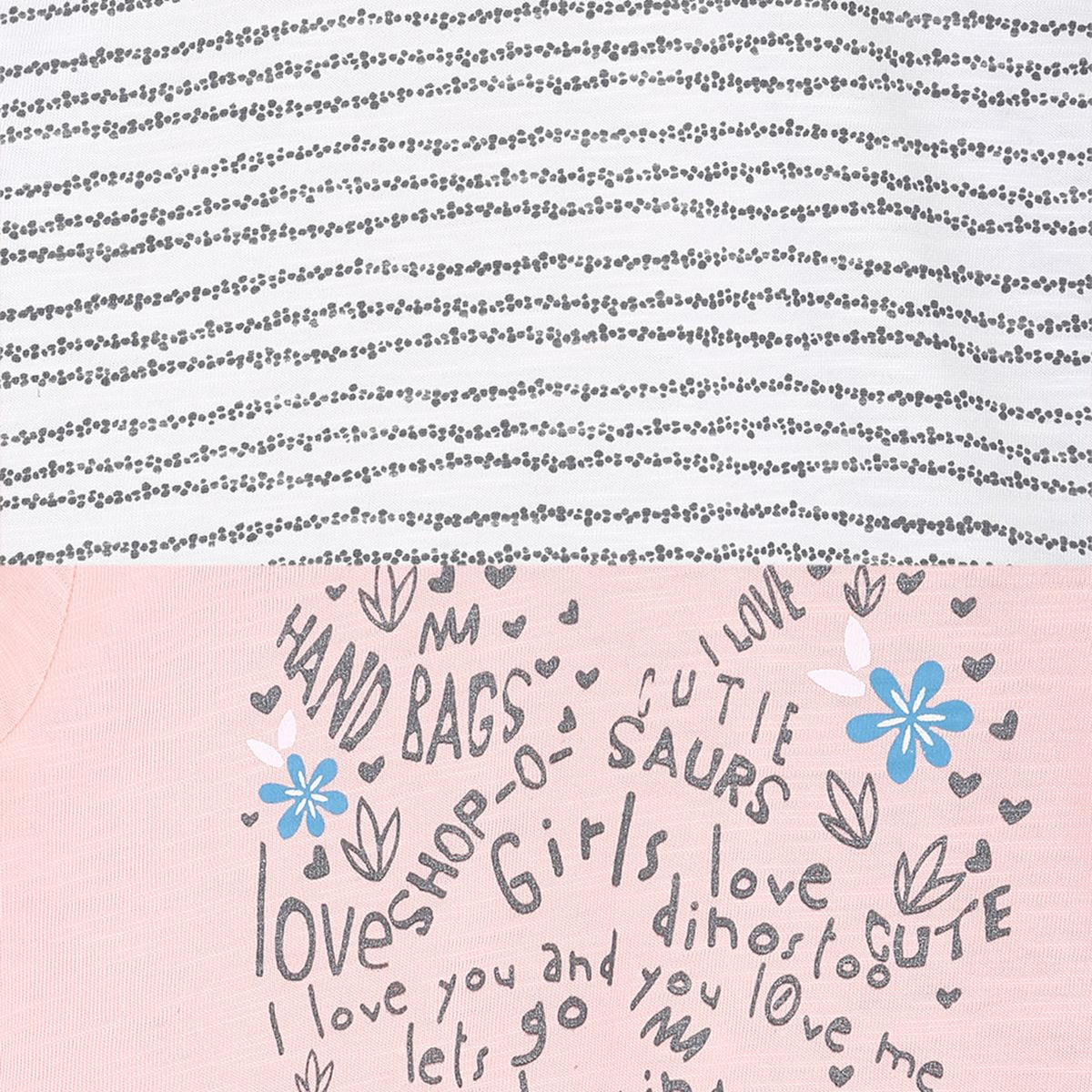 Baby Girls Printed Full Sleeve Top, Pink
