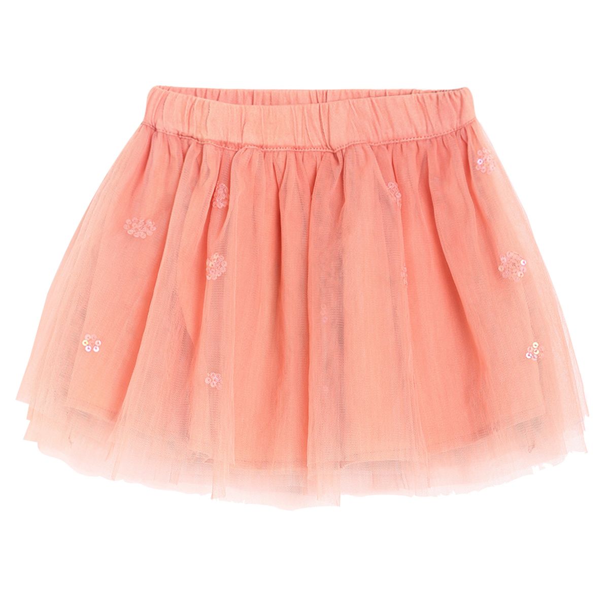 Pack of 1 woven skirt - pink for 12-18 Months