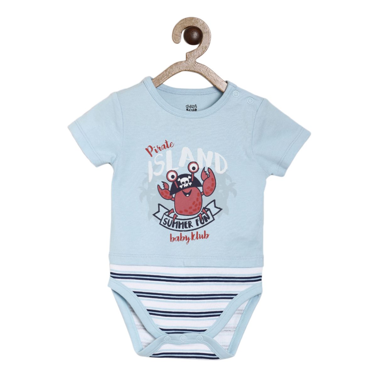 Cool Blue Body Suit Pack of 2