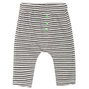 Pack of 1 knit bottom - white & navy blue for 0-3 Months