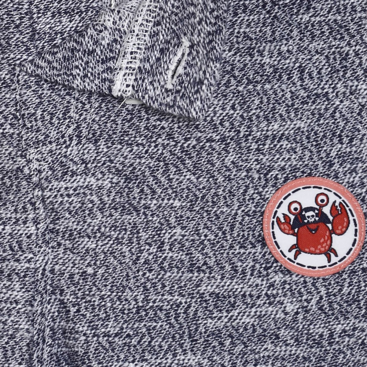 Pack of 1 knit shorts - medieval blue for 0-3 Months