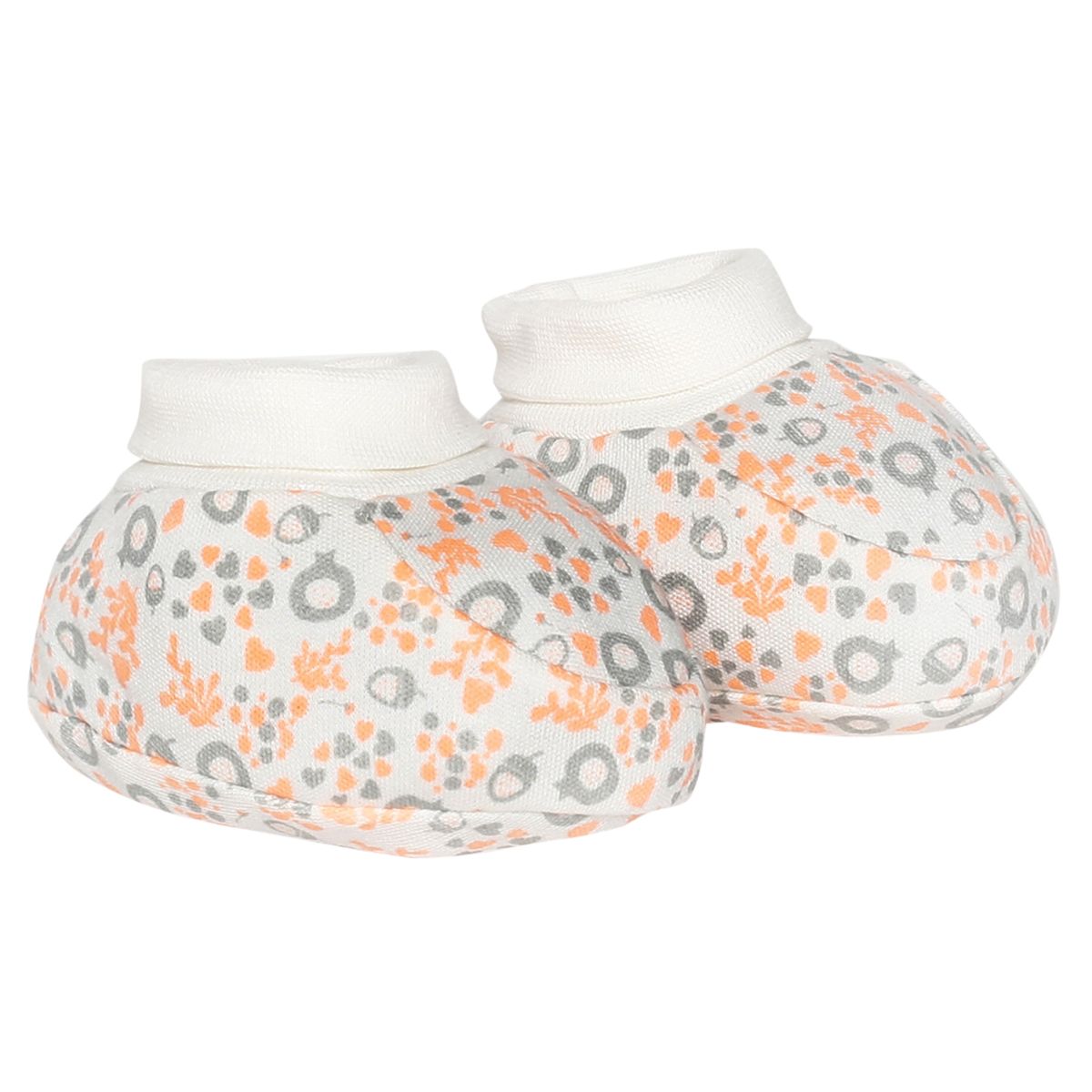 Baby Unisex Printed Cotton Mittens