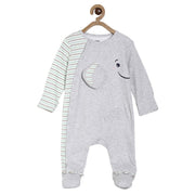 Grey Marl Sleep Suit