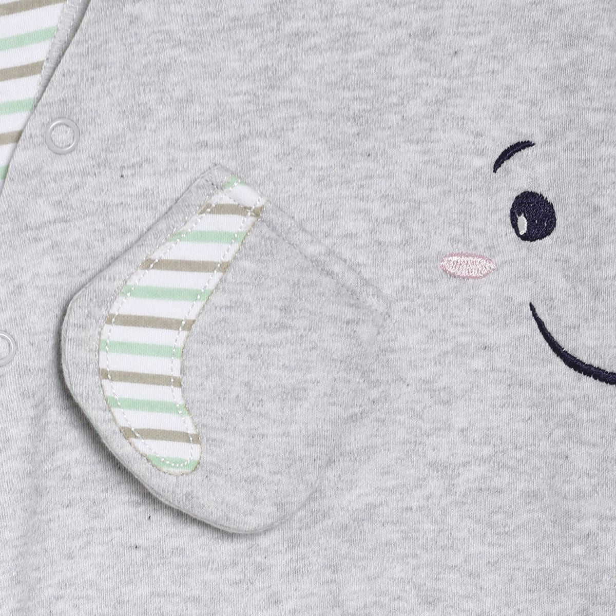 Grey Marl Sleep Suit