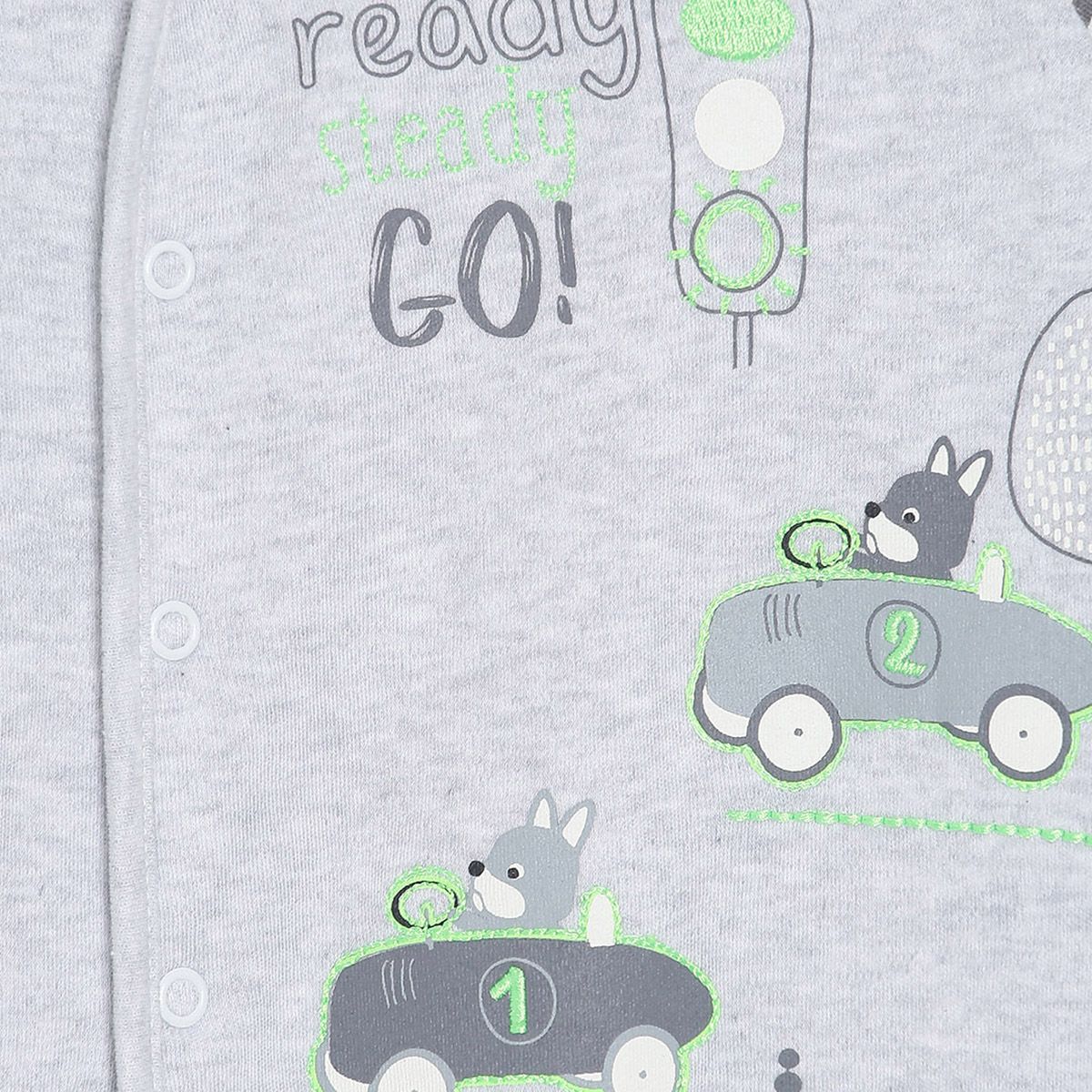 Boys Grey Sleep Suit