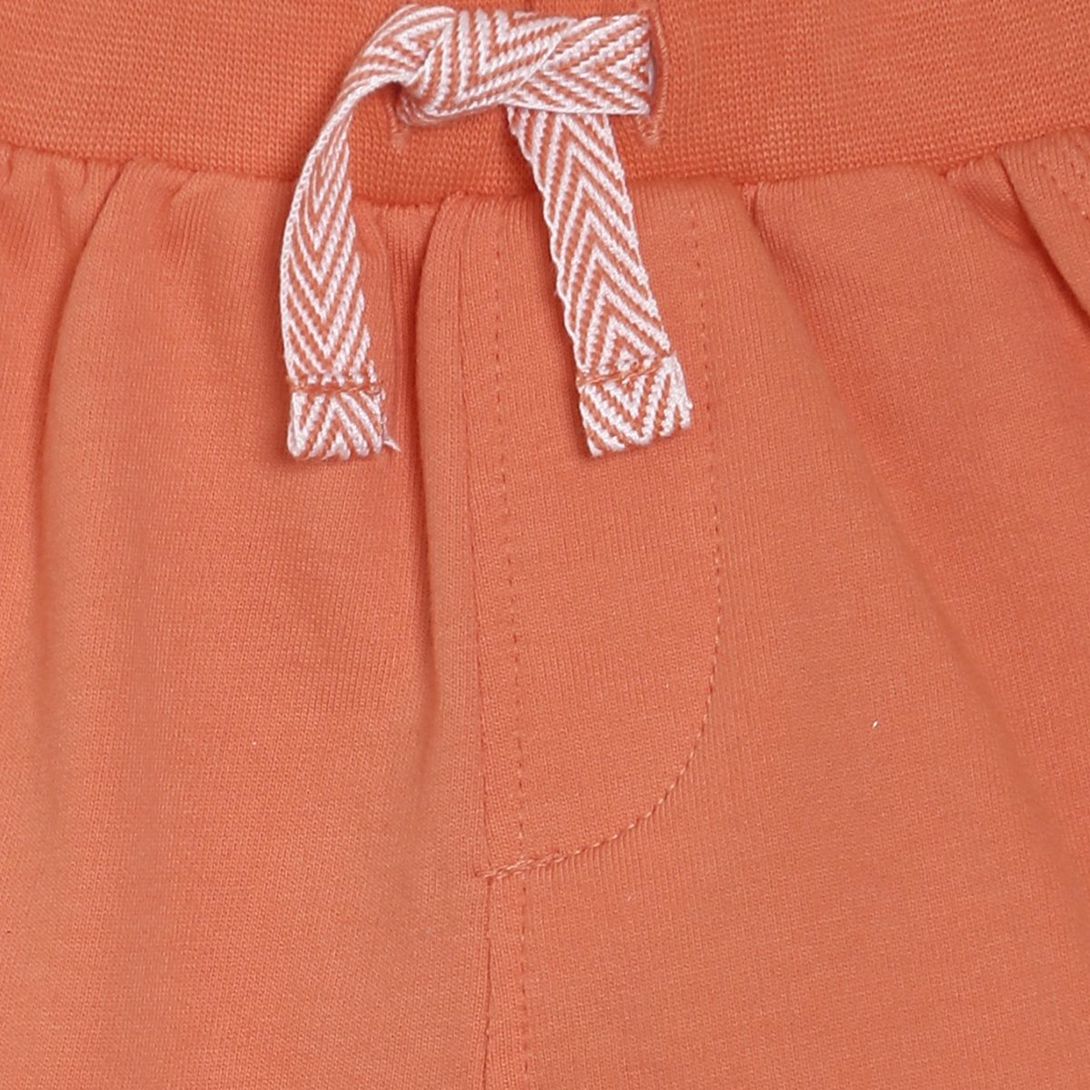 Pack of 1 shorts - orange for 0-3 Months