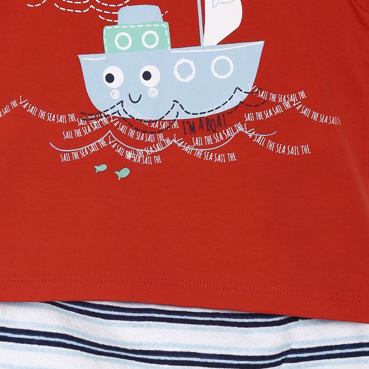 Multi T-Shirt & Knit Bottom