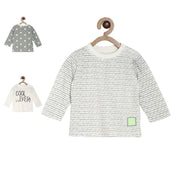 Pack of 3 t-shirt - white & grey for 18-24 Months