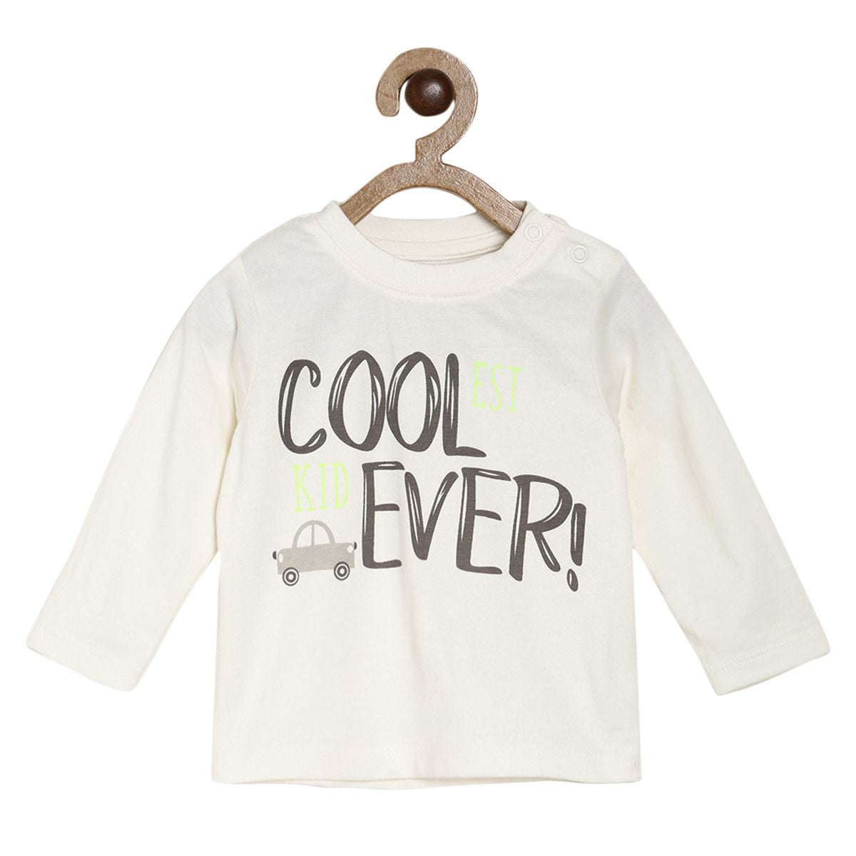 Pack of 3 t-shirt - white & grey for 18-24 Months
