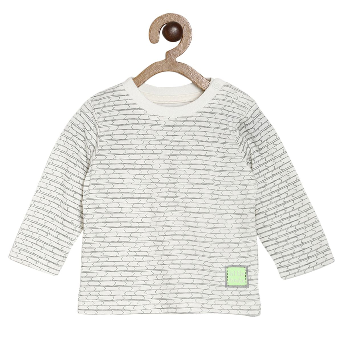 Pack of 3 t-shirt - white & grey for 18-24 Months
