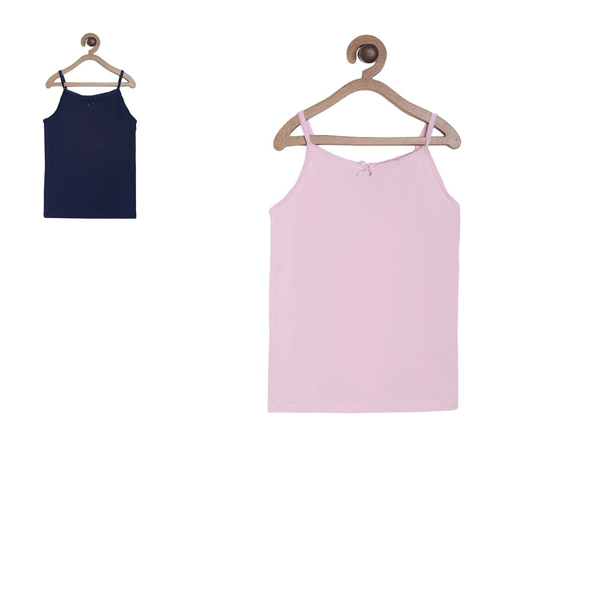 Pack of 2 knit camisole - lavender & black for 18-24 Months