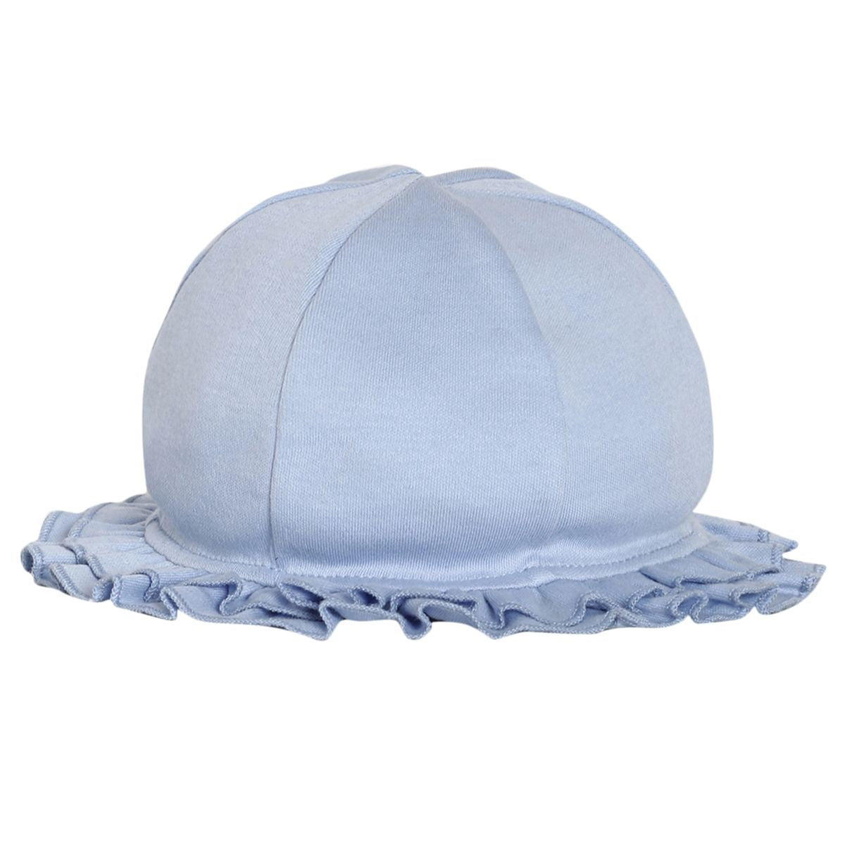 Baby Girls Solid Cap, Blue