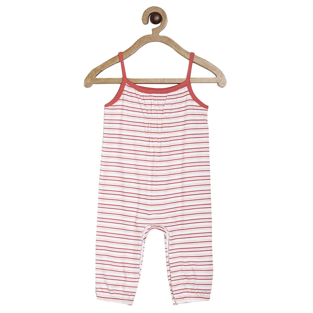 Red Dungaree Set