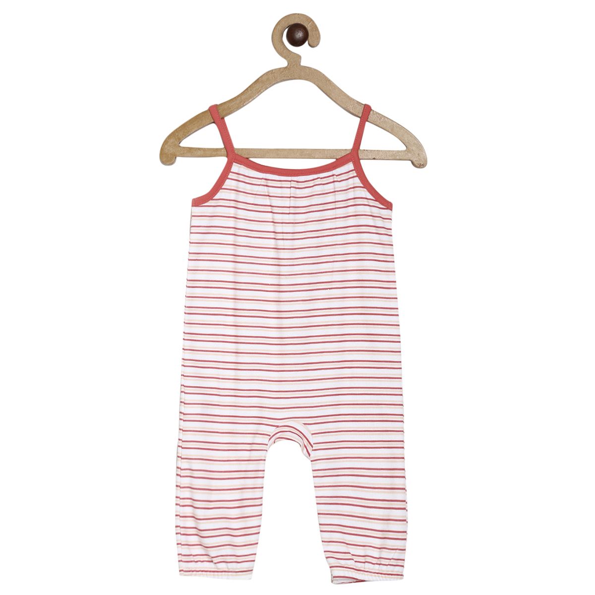 Red Dungaree Set