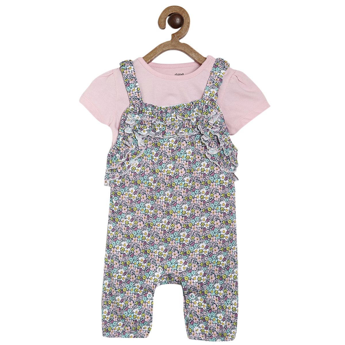 Dungaree Set Little Miss Jungle