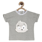 Pack of 1 knit top - grey marl for 0-3 Months