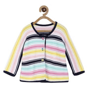 Pack of 1 sweater - lavender & black for 0-3 Months