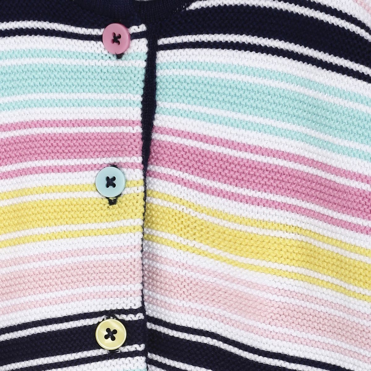 Pack of 1 sweater - lavender & black for 0-3 Months