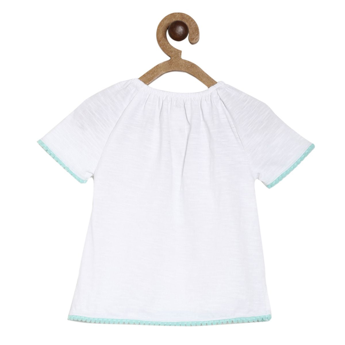 Pack of 2 top and shorts set - white for 0-3 Months