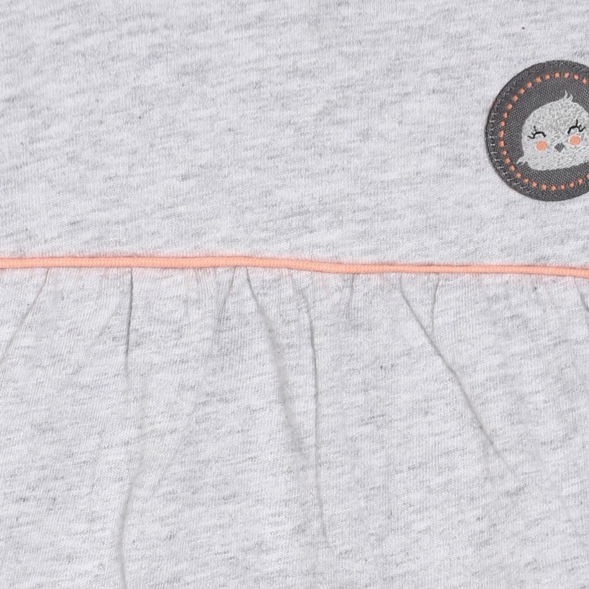 Grey Marl Knit Top