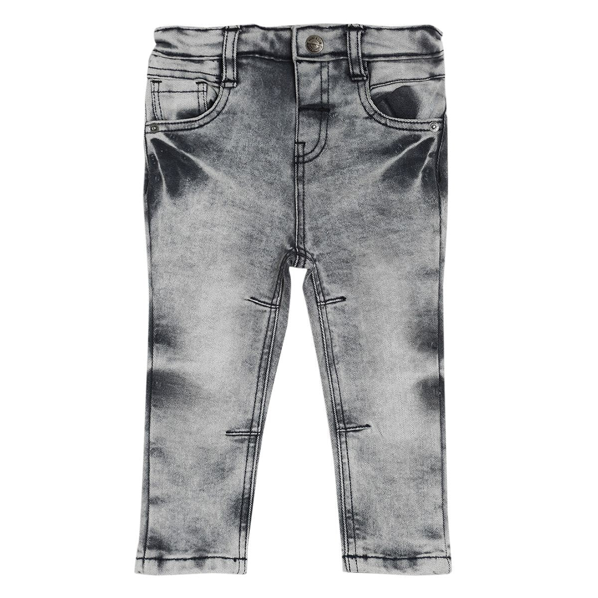 Boys Grey Denim Pant