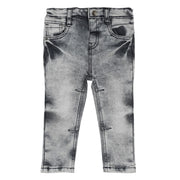 Boys Grey Denim Pant