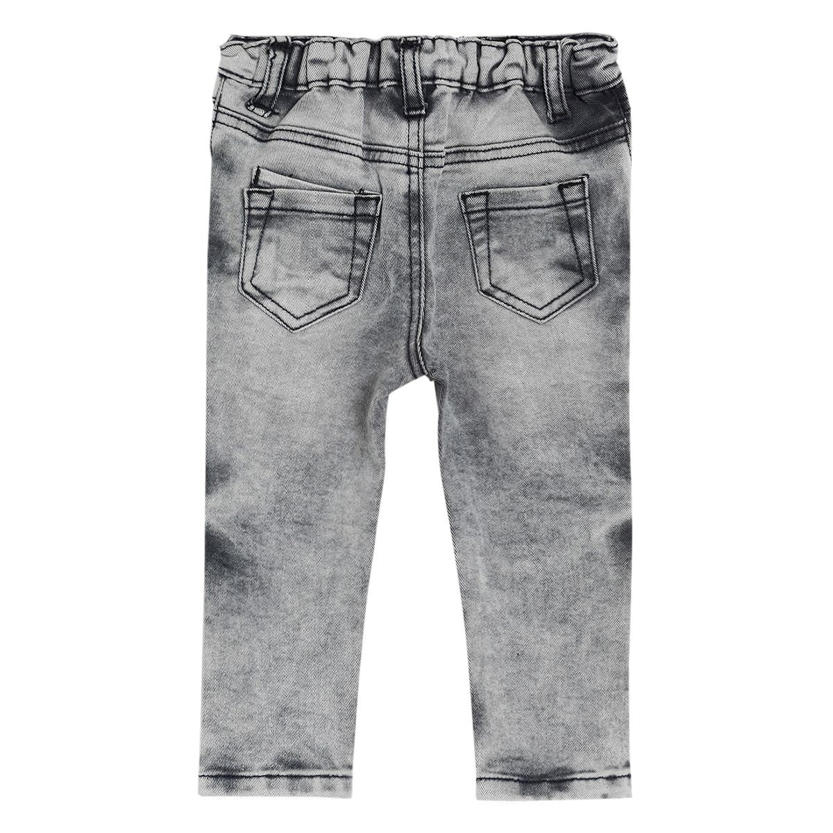 Boys Grey Denim Pant