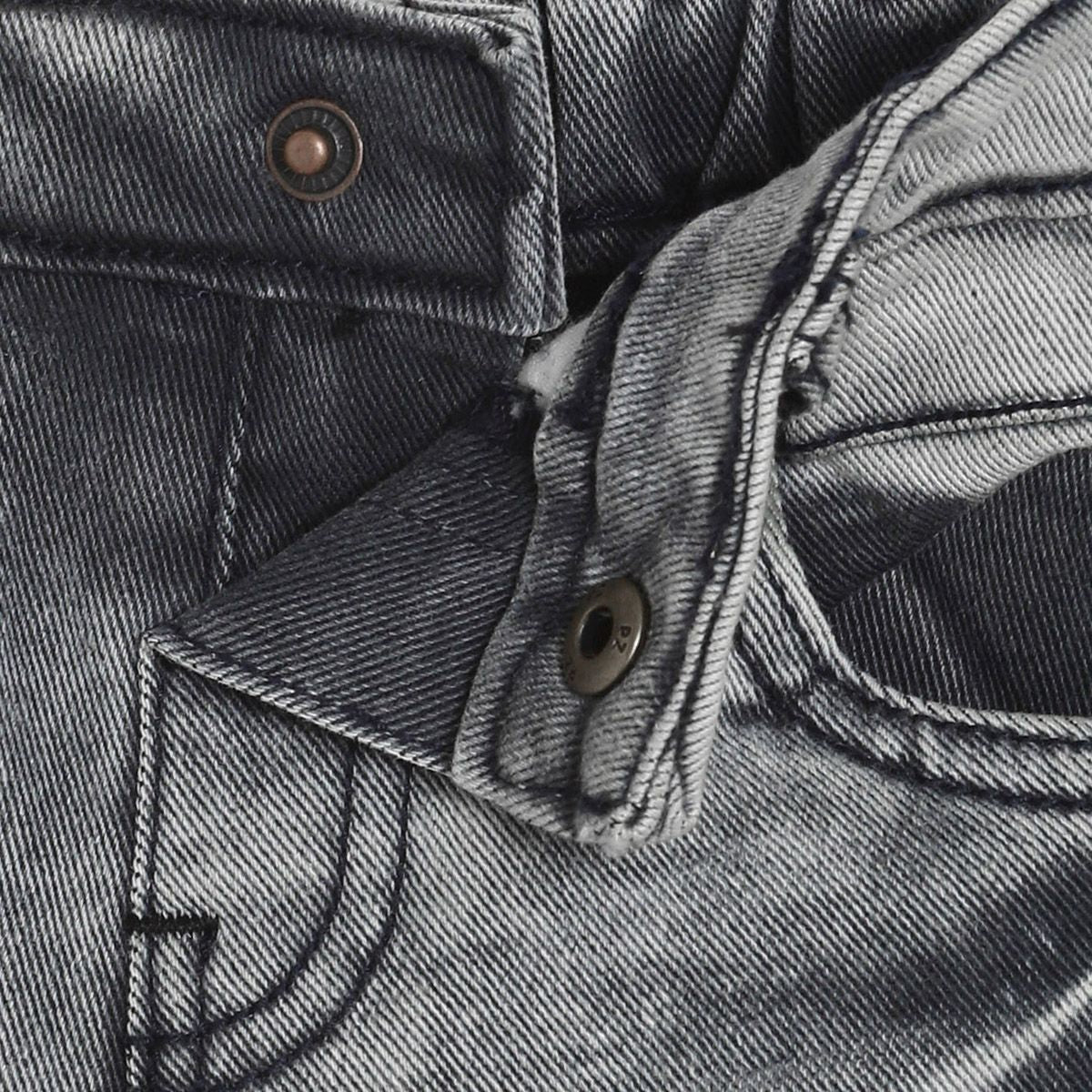 Boys Grey Denim Pant