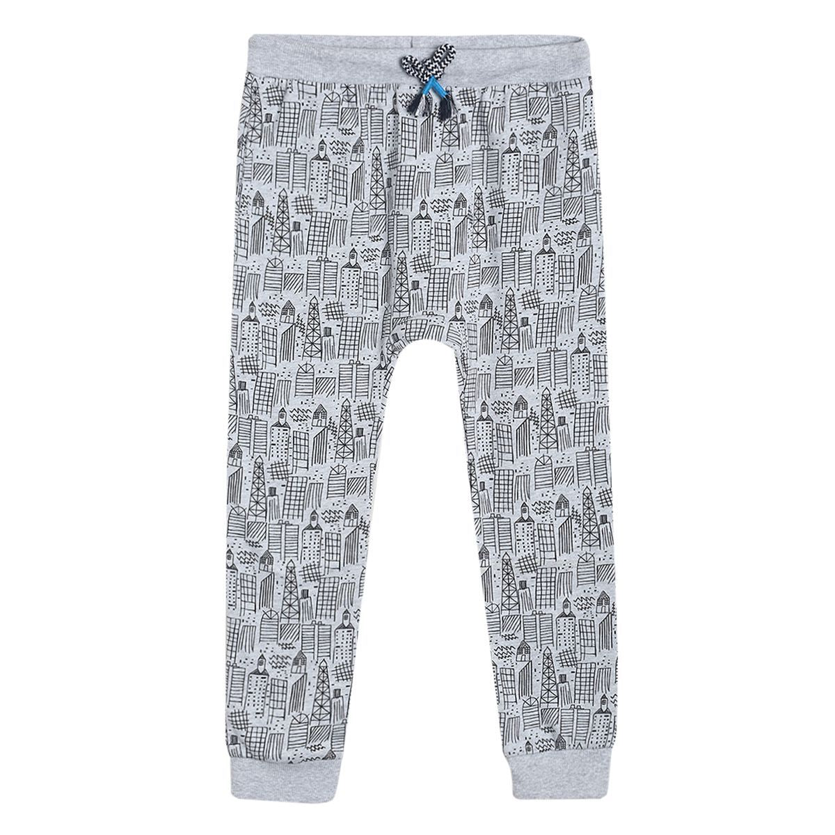 Pack of 1 knit jogger - grey marl for 3-6 Months
