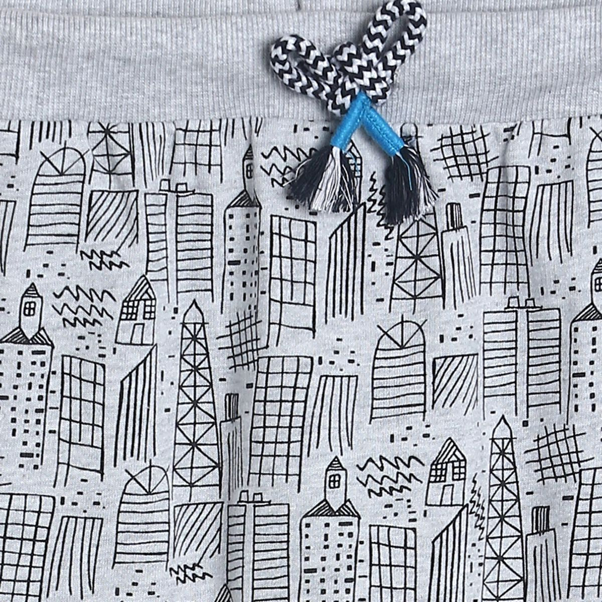 Pack of 1 knit jogger - grey marl for 3-6 Months