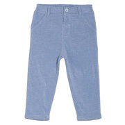 Blue Knit Pant