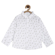 Pack of 1 woven shirt - white for 3-6 Months