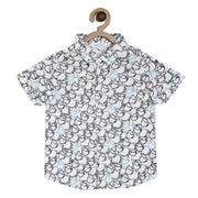 Pack of 1 woven shirt - off white for 3-6 Months