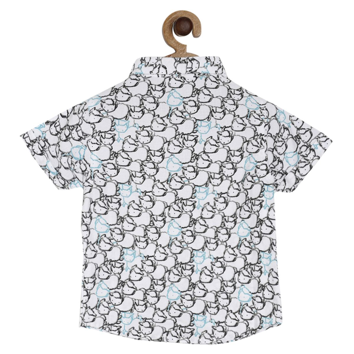 Pack of 1 woven shirt - off white for 3-6 Months