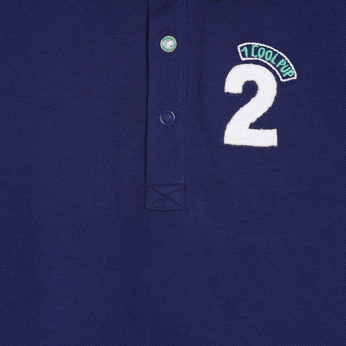 Pack of 1 knit pack of lo tee - navy for 3-6 Months