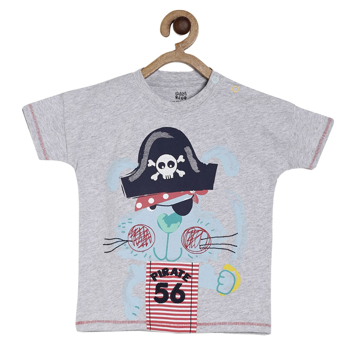 Pack of 1 knit t-shirt - white for 3-6 Months