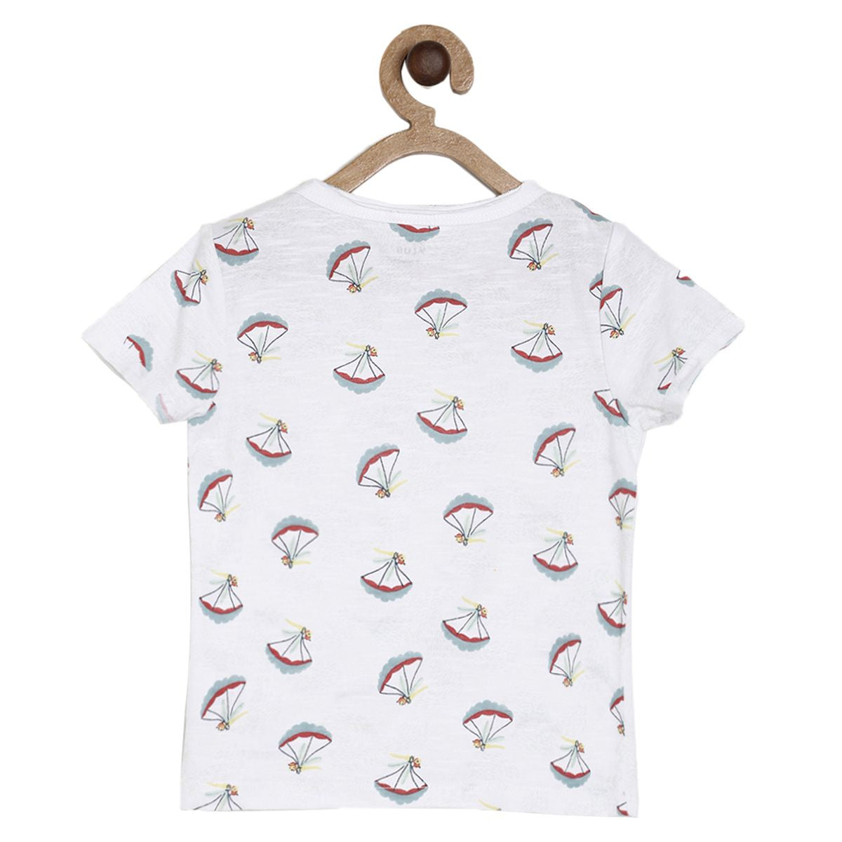 Pack of 1 knit t-shirt - white for 3-6 Months