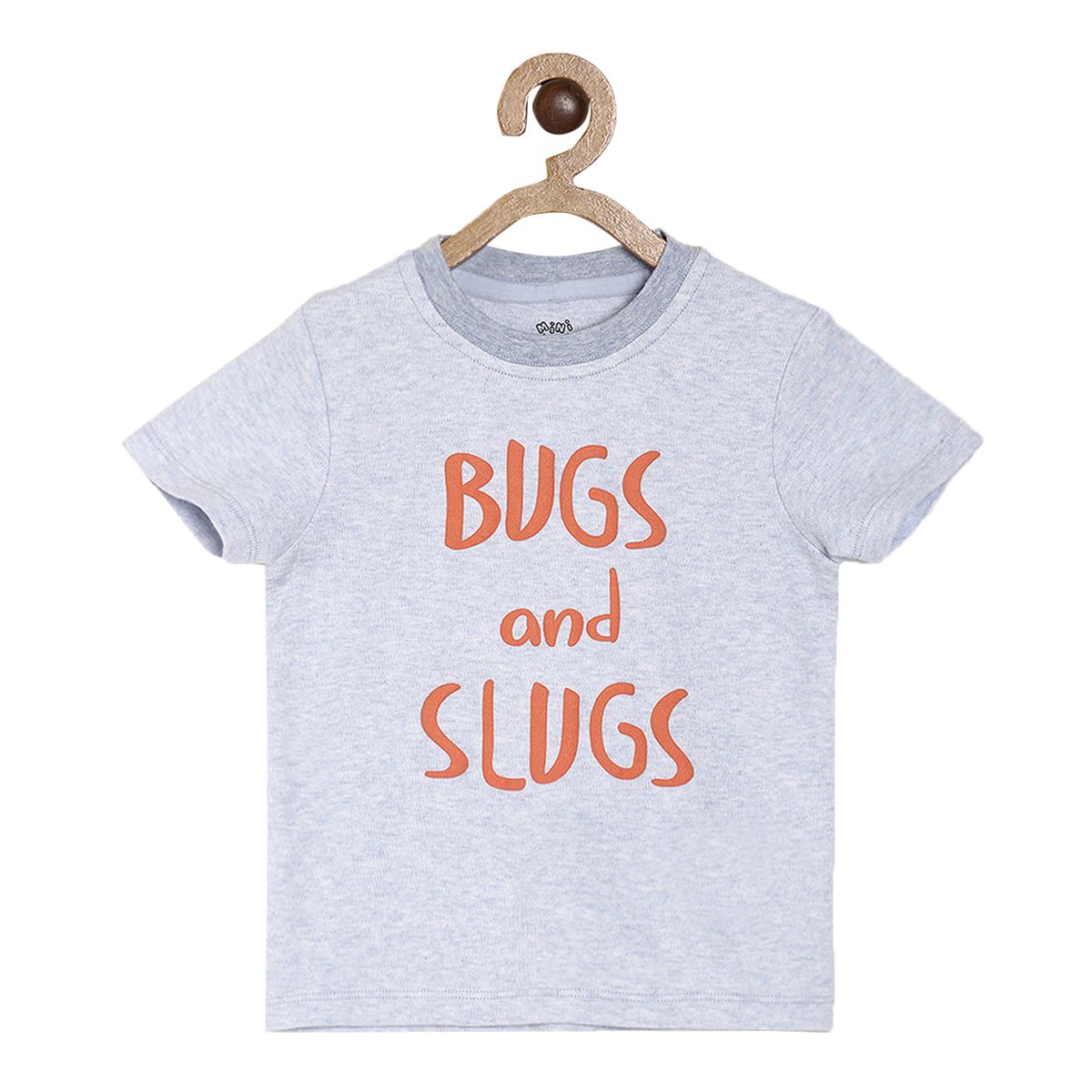 Pack of 1 knit tee - blu marl for 3-6 Months