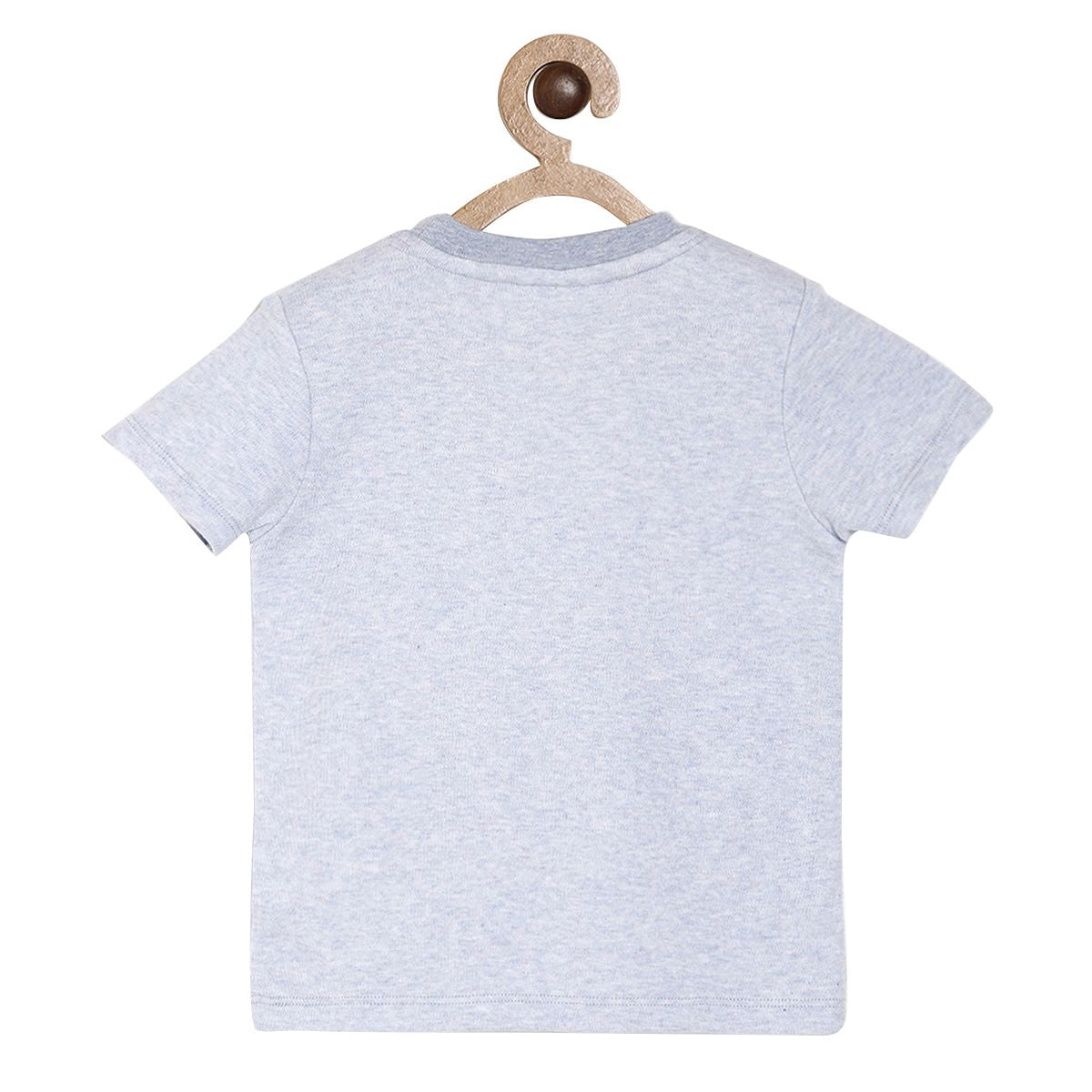 Pack of 1 knit tee - blu marl for 3-6 Months