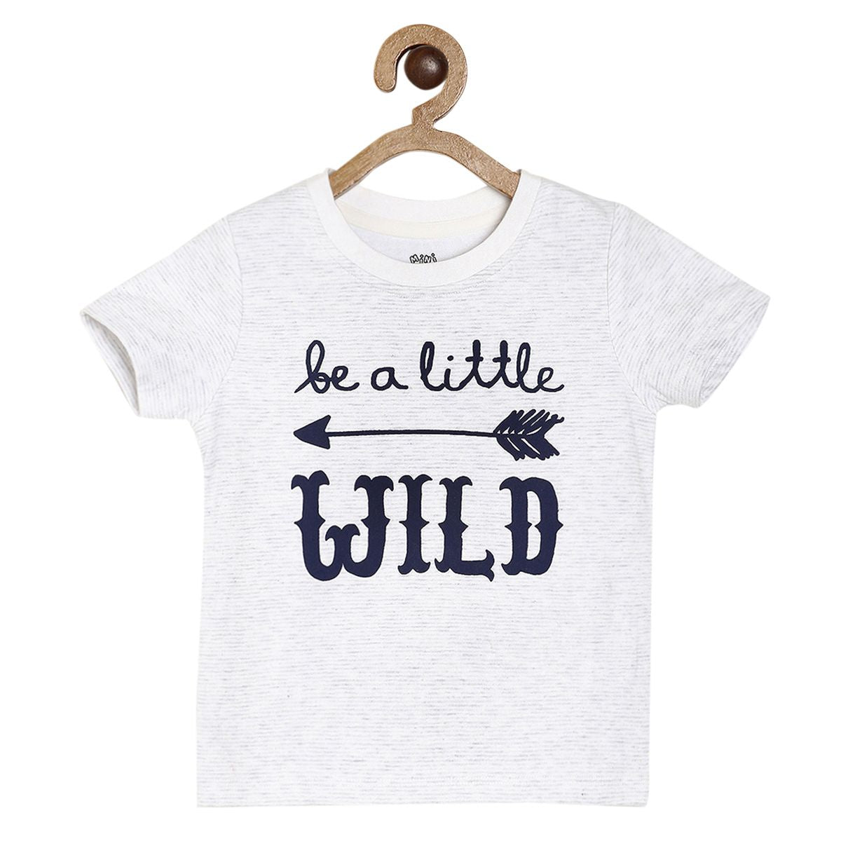 Boys Grey Marl T-Shirt