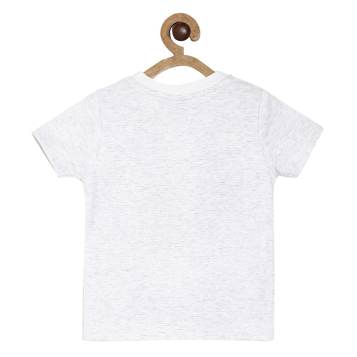 Boys Grey Marl T-Shirt