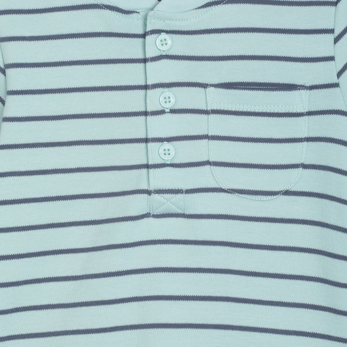 Pack of 1 knit t-shirt - mint for 3-6 Months