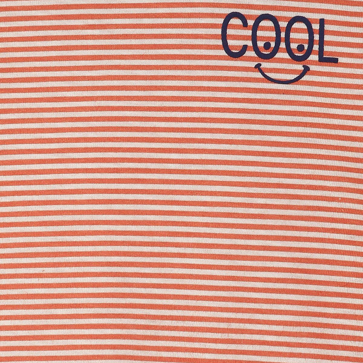 Boys Orange Stripes T-Shirt