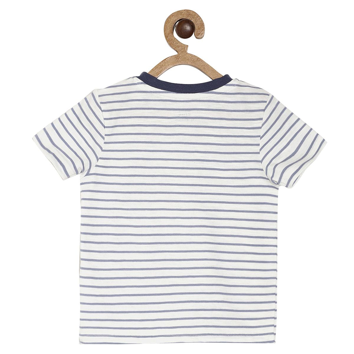 Boys White Striper T-Shirt Pack of 1