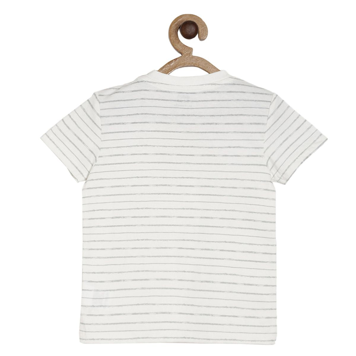 Pack of 1 knit t-shirt - off white for 3-6 Months