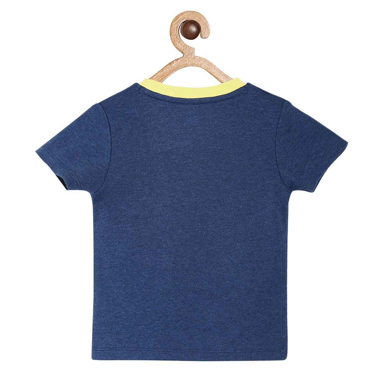 Pack of 1 knit tee - blu marl for 3-6 Months