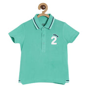 Pack of 1 knit pack of lo tee - green for 3-6 Months