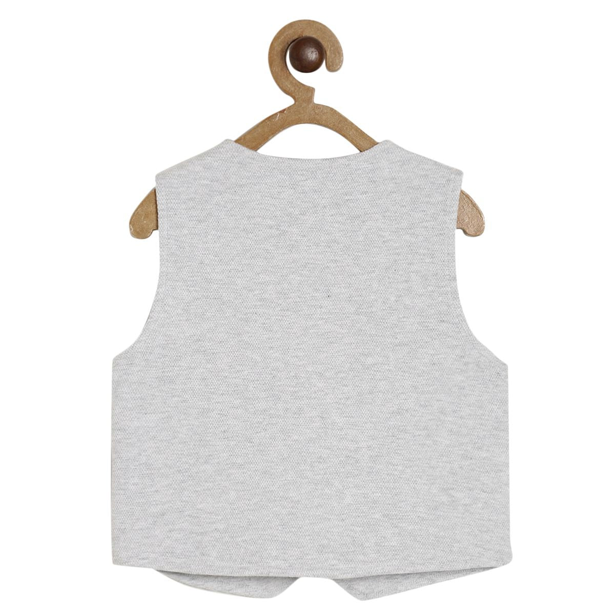 Boys Grey Marl Waistcoat